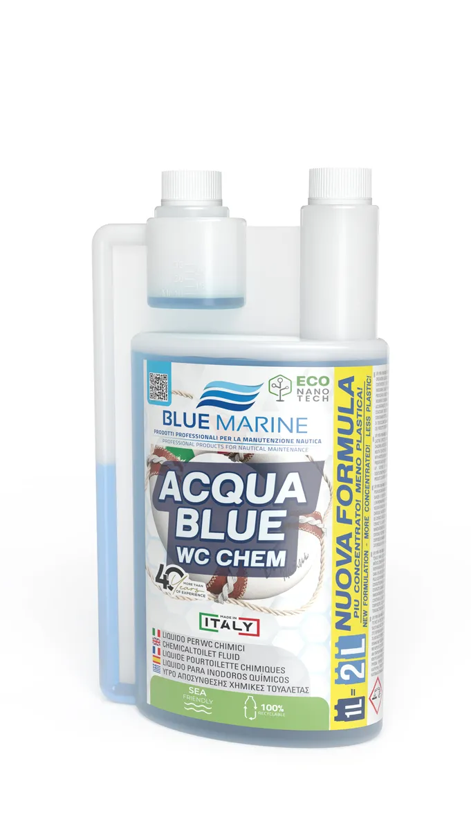 Tekućina za kemijske WC-e koja razgrađuje otpad te pomaže spriječiti neugodne mirise i nakupljanje plinova.