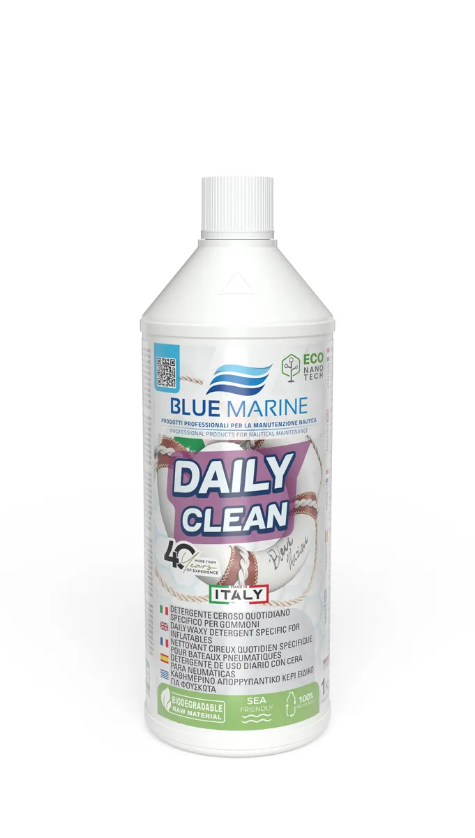 Dnevni voskasti deterdžent za gumenjake; pere